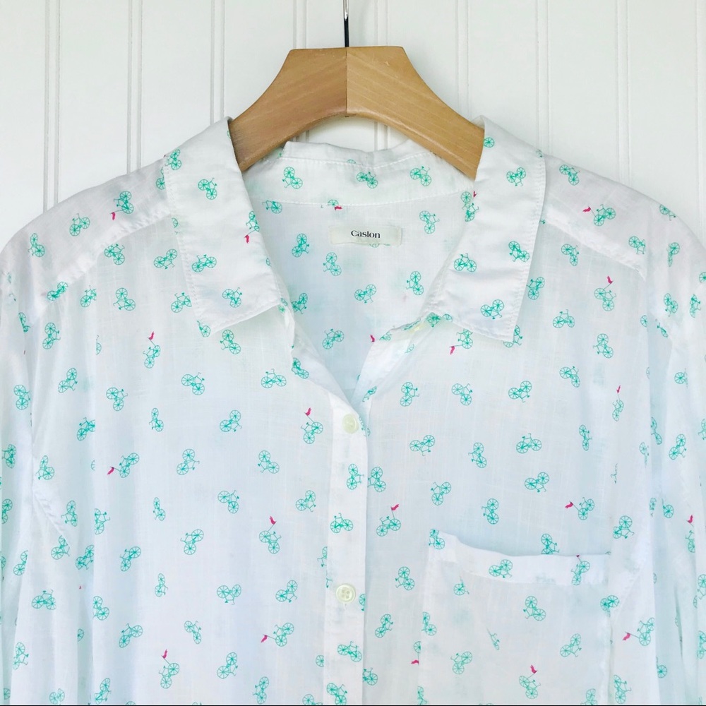 ⭐️ 3 for $25 Caslon Bicycle Blouse